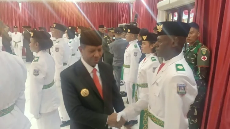 Papua Selatan Kirim Dua Pelajar Paskibraka ke Istana Negara