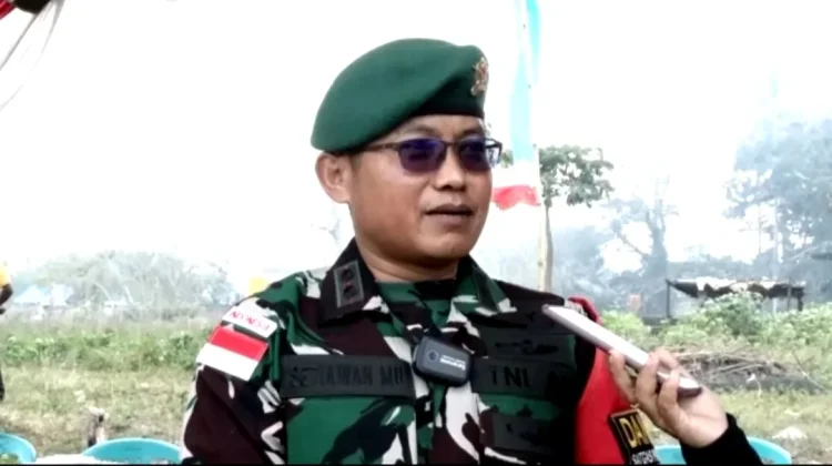 Satgas Pamtas Ajak Warga Jaga Garda Terdepan