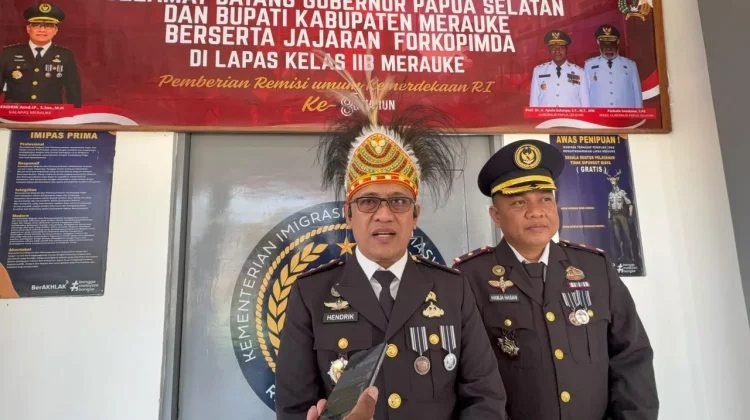 Ratusan Warga Binaan Lapas Merauke Terima Remisi HUT RI