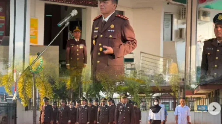 Kejari Merauke Gelar Upacara HUT ke-81 RI