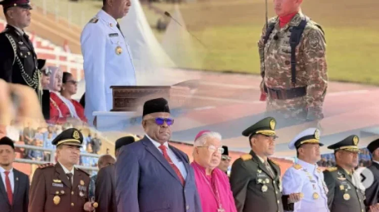 Upacara HUT ke-81 RI di Papua Selatan Berlangsung Khidmat