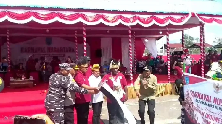 Rangkaian Peringatan HUT RI, Pemda Asmat Gelar Karnaval