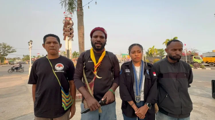 Pemuda dan Mahasiswa Merauke Galang Dana untuk Korban Bencana di NTT