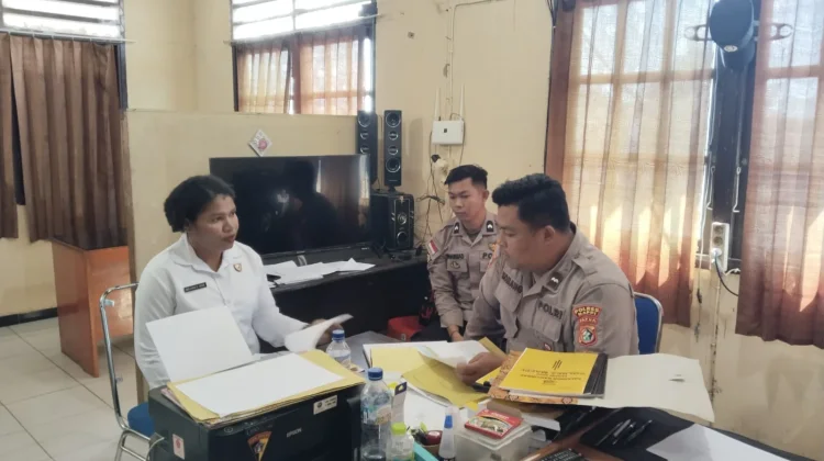 Siwas Polres Mappi Temukan Administrasi Belum Tertib