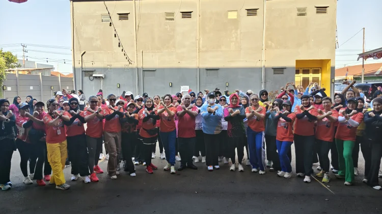 HUT Dance Mix ke-9, ISDMI Papua Selatan Gelar Senam Bersama