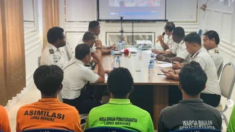 Lapas Merauke Gelar Sidang TPP, Penuhi Hak Warga Binaan