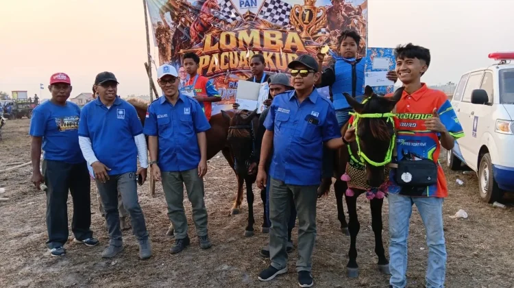 DPW PAN Papua Selatan Gelar Lomba Pacuan Kuda Tradisional di Salor