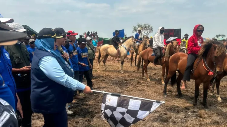 Pacuan Kuda Meriahkan HUT PAN Papua Selatan