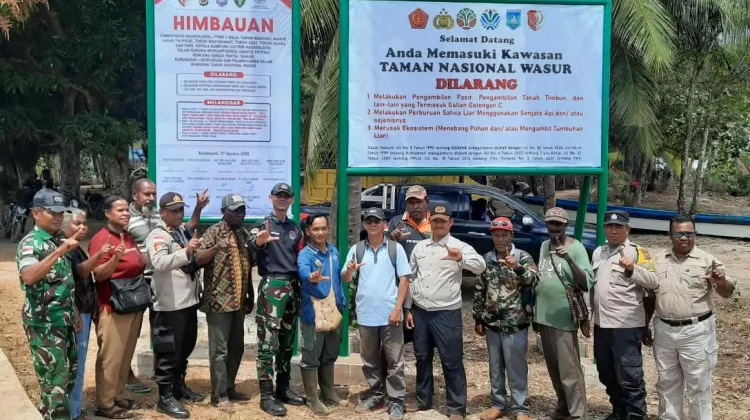Jaga Kelestarian Naukenjerai,Lintas Sektor di Merauke Perkuat Pengawasan