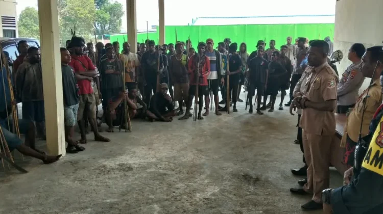 Polsek Edera Pastikan Situasi Kembali Kondusif Pasca Bentrok Warga