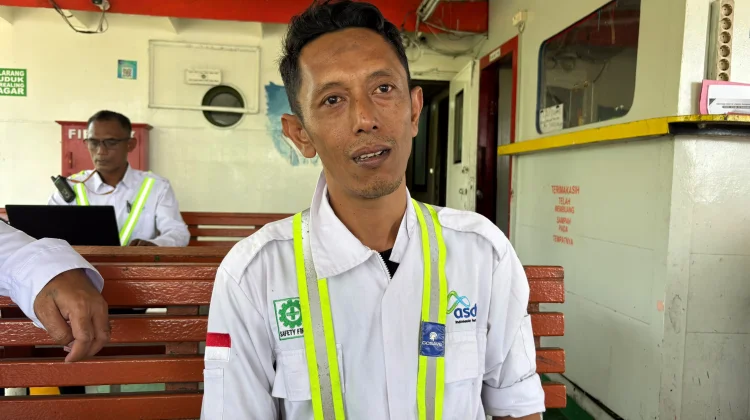KMP Bambit Gelar Simulasi Kebakaran dan Evakuasi Penumpang