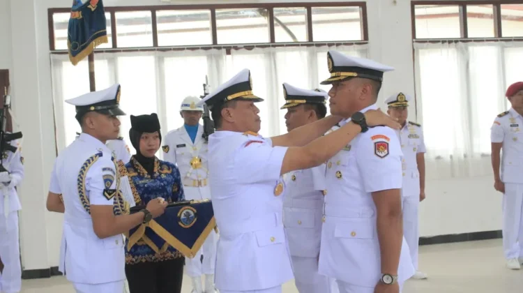 Serah Terima Jabatan Komandan Lanal Timika