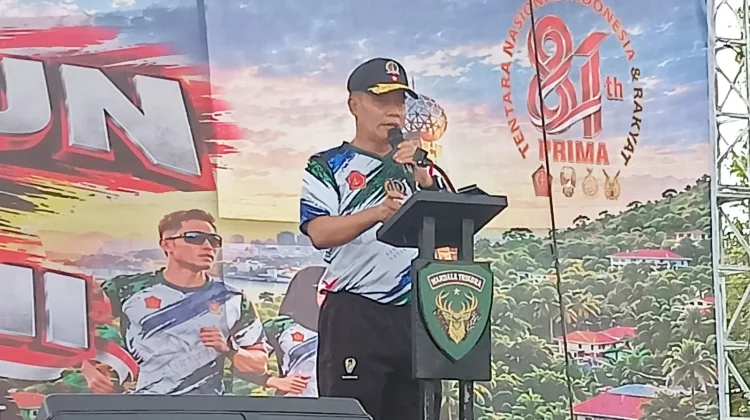 Ribuan Masyarakat Merauke Ikuti Fun Run 5K HUT ke-81 TNI