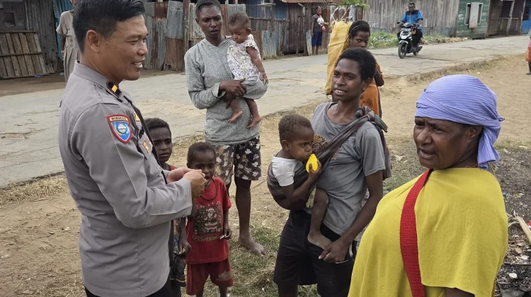 Bhabinkamtibmas Polres Merauke Gencar Laksanakan DDS Warga