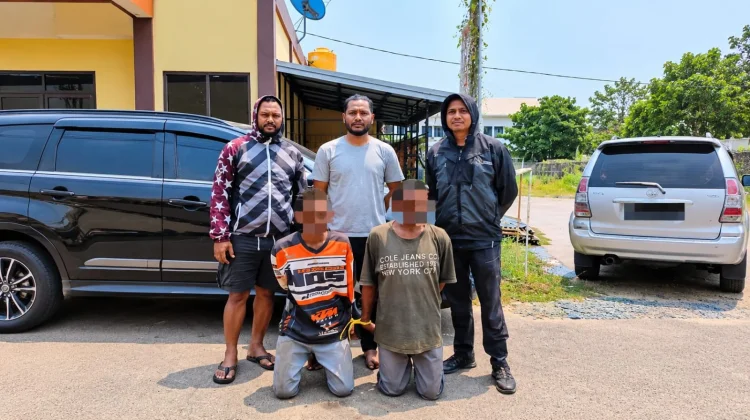 Polres Merauke Bekuk Dua Terduga Pelaku Pencurian Sepeda Motor