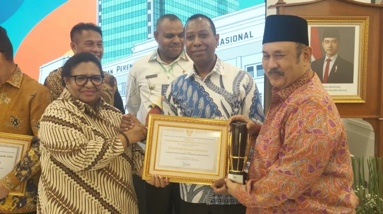 Provinsi Papua Selatan Terima Penghargaan Pembangunan Progresif