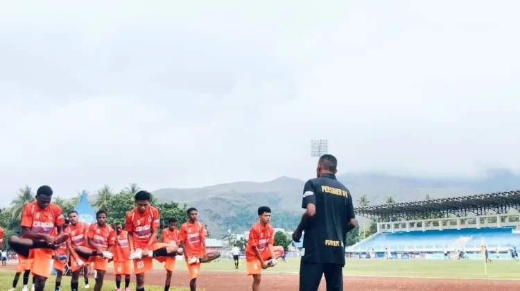 Persimer Merauke Kalah Tipis atas Bhayangkara di Stadion Barnabas Yowe Sentani
