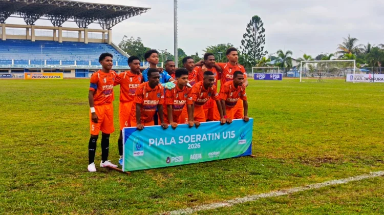 Persimer Merauke U-15 Mandi Gol 3-9 dari Papua Football Academy.