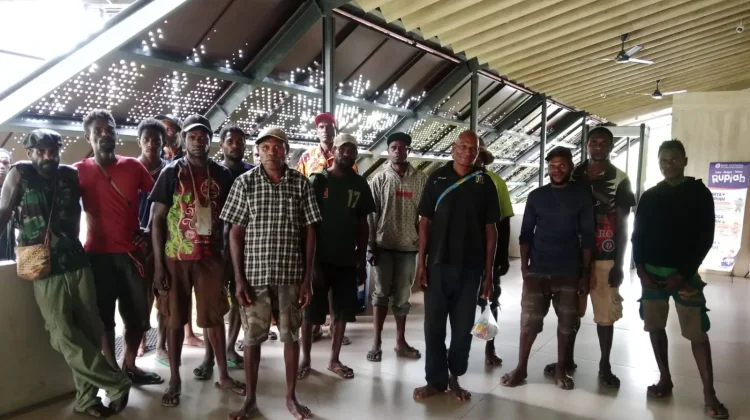 Polres Merauke Monitor Warga Pelintas Batas di PLBN Sota