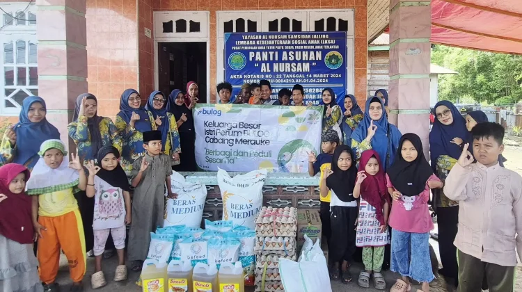 Sambut Ramadhan, KBIB  BULOG Merauke Anjangsana ke Panti Asuhan