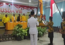 Polres Merauke Hadiri Pembukaan Musda VIII Partai Golkar