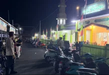Polres Asmat Amankan Pelaksanaan Sholat Tarawih