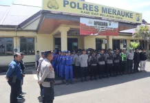Polres Merauke Amankan Kompleks Transito dalam Razia Skala Besar