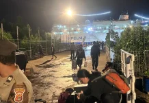 Polsek KPL Amankan Kapal KM. LEUSER di Merauke