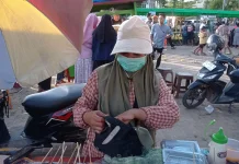 Pedagang Takjil di Mesjid Raya Berjualan 27 Hari