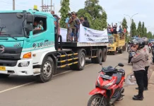 Protes Tarif Pelayaran, Ratusan Pekerja Logistik Demo di Merauke