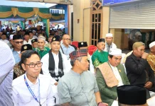 Gubernur Apolo Silahturahmi Bersama Warga Muhammadiyah  di Masjid Al-Hikmah