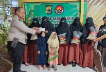 Jalin Silaturahmi, Polres Santuni Anak Yatim