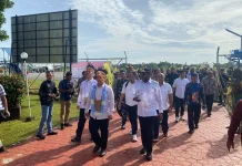 Wamendes Disambut Tari Adat di Merauke