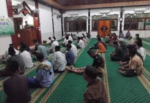 Umat Islam Peringati Nuzulul Quran di Masjid Nurul Huda