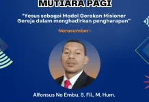 Alfonsus : Yesus Model Gerakan Misioner Gereja