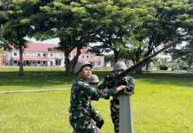 Kodaeral XI Gelar Latihan Peran Tempur Pertahanan Pangkalan
