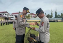 Momen Haru Purnatugas Personel Polres Merauke