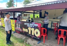Polres Merauke Cek Kesiapan Pos Pengamanan Lebaran