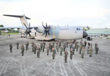 Pesawat Airbus A400M Mendarat Perdana di Merauke