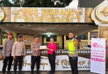 Kapolres Merauke Cek Kesiapan Pos Pengamanan