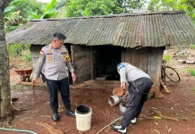Polsek Muting Temukan Dua Lokasi Produksi Sopi