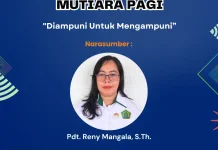Pdt. Reny : Diampuni untuk Mengampuni Sesama