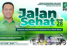 DPW PKB Papua Selatan Gelar Jalan Sehat, Ini Jadwalnya