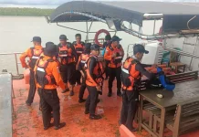 Kapal KM.Mekar Alam B Alami Kecelakaan di Laut Arafura Merauke