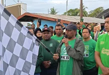 Ribuan Warga Merauke Ikuti Jalan Sehat PKB
