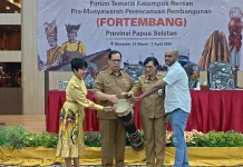 Papua Selatan luncurkan Fortembang, Perkuat Partisipasi Kelompok Rentan