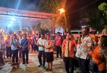 Pawai Obor Jemaat GKI Ottow, Sambut Fajar Paskah