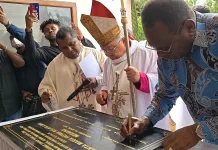 Uskup Agung Merauke Resmikan Gereja Katolik St. Maria Fatima Kelapa Lima