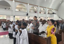Kapolres Hadiri Peresmian Gereja Kelapa Lima
