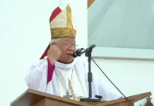 Uskup Mandagi Ajak Umat Memperkuat Iman Melalui Kehidupan Sehari-hari